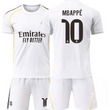 Футбольна форма дитяча Mbapp&eacute; (Мбаппе) 10 Real Madrid (Реал Мадрид), сезон 2026 18 розмір, ріст 110-120 см, біла