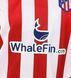 Форма футбольная детская с индивидуальным нанесением Atletico Madrid (Атлетико Мадрид), сезон 24/25, 20 размер, рост 115-120 см, красная с белым AM-IA-22 фото 3