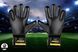 Вратарские профессиональные детские перчатки FOOTBALL MASTERS JANUS размер №7 на 10-13 лет черно-желтые (JAN-7-Y) JAN-7-Y фото 2