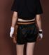 Шорти для тайського боксу та кікбоксингу Another Boxing розмір XL, зріст 170-180 см чорний з коричневим TSH-01-XS фото 3