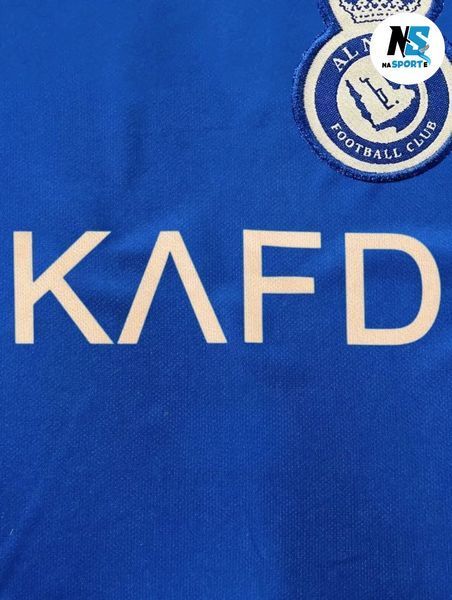Форма футбольна дитяча Ronaldo (Роналдо) 7 Al-Nasr "Аль-Наср", сезон 24/25, розмір 24 розмір, ріст 130-140 см, синя з золотим FAl-R-24 фото
