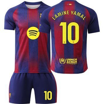 Футбольна форма дитяча Lamine Yamal (Ламін Ямал) Barcelona (Барселона) 20 розмір, ріст 115-120 см, червоно-синій BR-LY-22 фото