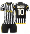 Форма футбольна дитяча Baggio (Баджо) 10 Juventus (Ювентус), сезон 24/25, 20 розмір, ріст 115-120 см, чорно-біла з жовтим