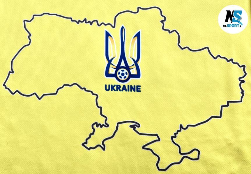 Форма футбольная детская Sudakov (Судаков) 14 Ukraine (Сборная Украины), сезон 24/25, 20 размер, рост 115-120 см, желтая UK-SD-30 фото
