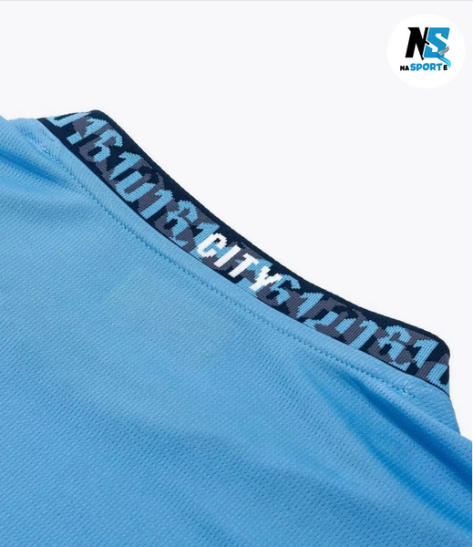 Форма футбольна дитяча De Bruyne (Де Брюйне) 17 Manchester City (Манчестер Сіті), сезон 24/25, 20 розмір, ріст 115-120 см, синє-блакитна MC-DB-22 фото