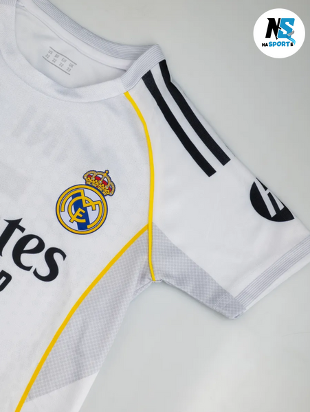 Футбольна форма дитяча з індивідуальним нанесенням Real Madrid (Реал Мадрид), сезон 24/25, 20 розмір, ріст 115-125 см, біла RMB-IA-24 фото