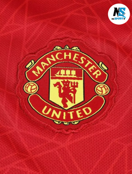 Форма футбольна дитяча B.Fernandes (Б.Фернандіш) 8 Manchester United (Манчестер Юнайтед), сезон 24/25, 20 розмір, ріст 115-120 см, червоно-чорна MU-BF-22 фото