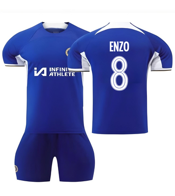 Форма футбольна дитяча Enzo (Енцо) 8 Chelsea (Челсі), сезон 24/25, 20 розмір, ріст 115-120 см, синьо-біла CH-EN-26 фото
