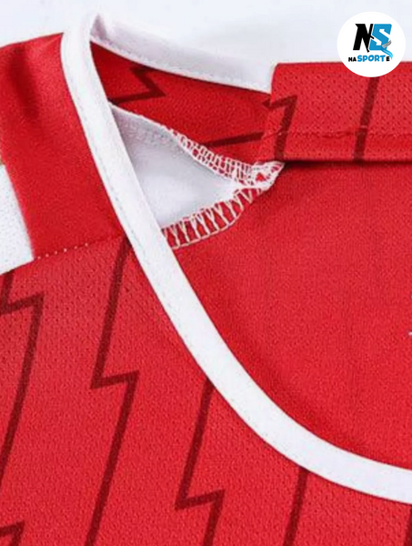 Форма футбольна дитяча Saka (Сака) 7 Arsenal (Арсенал), сезон 24/25, 20 розмір, ріст 115-120 см, біло-червона AR-SK-24 фото