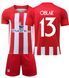 Форма футбольна дитяча Oblak (Облак) 13 Atletico Madrid (Атлетіко Мадрид), сезон 24/25, 20 розмір, ріст 115-120 см, червона з білим AM-OB-28 фото 1
