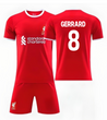 Форма футбольна дитяча Gerrard (Джерард) 8 Liverpool  сезон 24/25, 26 розмір, ріст 140-145 см, червона