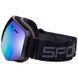 Лыжные очки SPOSUNE TPU двойные линзы PC anti-fog ртутные (HX-037-SL) HX-037-SL фото 4
