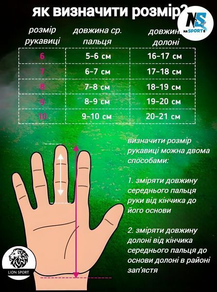 Вратарские перчатки PREDATOR PRO, 6 размер 7-11 лет, черно-салатовые PR-7-GR фото