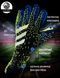 Вратарские перчатки PREDATOR PRO, 6 размер 7-11 лет, черно-салатовые PR-7-GR фото 2