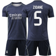 Футбольная форма детская Zidane (Зидан) 5 Real Madrid (Реал Мадрид) 20 размер, рост 115-125 см темно-синяя RM-ZN-22 фото
