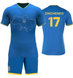 Форма футбольна дитяча Zinchenko (Зінченко) 17 Ukraine (Збірна України), сезон 24/25, 20 розмір, ріст 115-120 см, синя UKB-ZN-26 фото 1