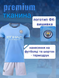 Форма футбольная детская Silva (Сильва) 21 Manchester City (Манчестер Сити), сезон 24/25, 26 размер, рост 140-145 см, сине-голубая MC-SV-28 фото 3
