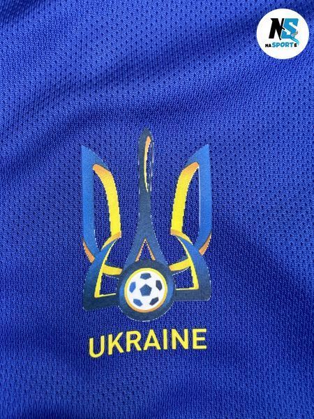 Форма футбольная детская Sudakov (Судаков) 14 Ukraine (Сборная Украины), сезон 24/25, 20 размер, рост 115-120 см, синяя UKB-SD-26 фото