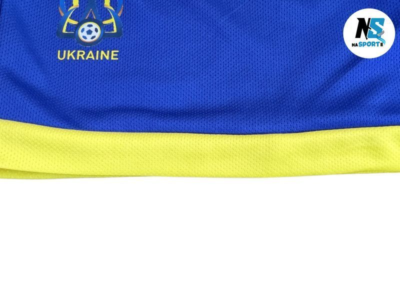 Форма футбольная детская Sudakov (Судаков) 14 Ukraine (Сборная Украины), сезон 24/25, 20 размер, рост 115-120 см, синяя UKB-SD-26 фото