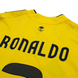 Форма футбольная детская Ronaldo (Роналдо) 7 Al-Nasr Аль-Наср, сезон 2026 размер 20, рост 120-125 см, желтая с черным FAl-YL-28 фото 7
